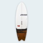 retro twin fish surfboard