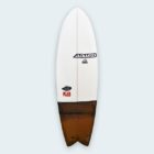 retro twin fish surfboard